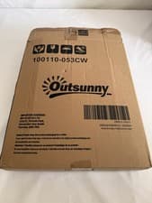 Image of Outsunny 2 Tier Gazebo Replacement Canopy Cream