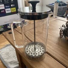 Image of La Cafetière MB11 French Press Glass Serving Mixer Coffee Maker 8 Cup, 1 Liter