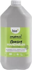 Image of Bio D Sanitising Handwash 5L | Eco-Friendly Lime & Aloe Vera Formula