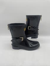 Image of Barbour International Mugello Waterproof Boots Rubber Black UK 3 EU 36 New