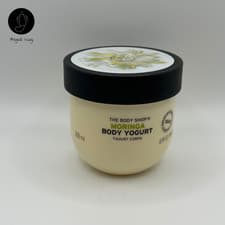 Image of Body Shop Moringa Body Yogurt 200ml Moisturiser Lightweight Hydrating Vegan