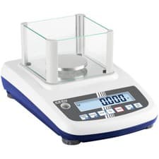 Image of Kern PFB 120-3 Precision Scales 120g Range 0.001g Readability Silver