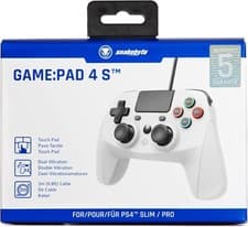 Image of SnakeByte Game:Pad 4S Wired Gaming Controller (Black) (PS4)