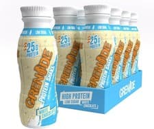 Image of Grenade Carb Killa High Protein Shake 8x330ml 24g of protein per bottle GMO free