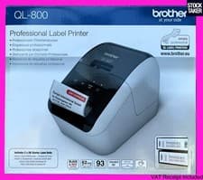 Image of Brother QL-800 Thermal DK Label Desktop Printer Maker USB (OPEN BOX) VAT Invoice