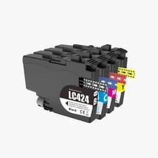 Image of Set of LC424 Ink Cartridge For Use in Brother DCP-J1200W