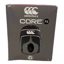 Image of Canterbury Core Headguard Rugby Junior Medium Boys Size XS Black New!