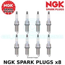 Image of NGK Laser Platinum Spark Plug - Stk No: 7968 - Part No: PZFR5D-11 - x8