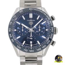 Image of Tag Heuer Carrera sport Chronograph Automatic Blue Men's Watch CBN2A1A.BA0643