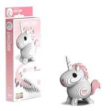 Image of EUGY 3D Unicorn No.14 Model Craft Kit