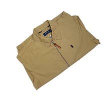 Image of Polo Ralph Lauren Jacket Bayport Cotton Luxury Tan
