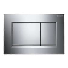 Image of Geberit Sigma30 Dual Flush Plate - Chrome -