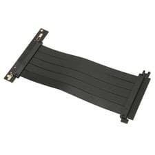 Image of PCIE 4.0 X16 Riser Cable High Speed Flexible 90 Degree Right Angle PCIE Port