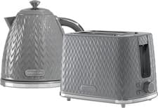 Image of Daewoo SDA1871 Kettle and Toaster Argyle Collection, Plastic, 3 W, 1700