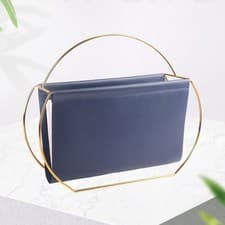 Image of Magazine Storage Rack Magazine Display Rack Portable Office Storage Container