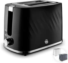 Image of Swan ST14071BLK Windsor 2 Slice Toaster Black