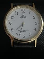 Image of Men’s Lorus V515 8A00 Quartz Vintage Dress Watch