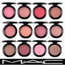 Image of MAC POWDER BLUSH 12 Shade 6g Mineralize Matte Blush Sheertone Shimmer Blusher
