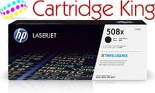 Image of HP 508X High Yield Original LaserJet Toner Cartridge, Black, Single Pack