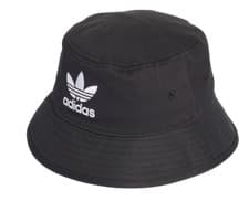 Image of ADIDAS ORIGINALS BLACK BUCKET HAT COTTON ONE SIZE FITS MOST ADULT NEW LAST 1