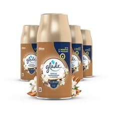 Image of Glade Air Freshener Refills 4x269ml Sandalwood & Jasmine Automatic Spray