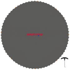 Image of SPORTNOW Trampoline Mat with 72 V-Hooks, for 12ft Trampoline Refurbished