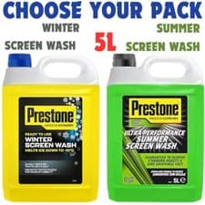 Image of Prestone Screen Wash for Cars makes up to 50 Litres Ready To Use UK