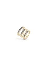 Image of Guess Ladies G Colors Gold Ring UBR84037-54