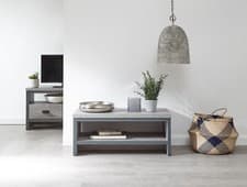 Image of Boston Simple Coffee Table Grey