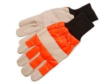 Image of Alm Manufacturing CH015 Chainsaw Safety Gloves - Left Hand protection