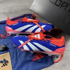 Image of Adidas Predator Elite FT SG Football Boots ‘Lucid Blue’ - Size UK 6 / EU 39 1/3