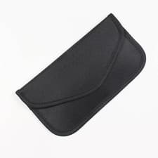 Image of anti emf 5G ,Wallet phone black Protect Body From Radiation Anti Tracking Spying
