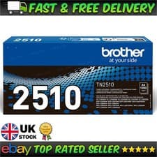 Image of Brother TN2510 Black Toner Cartridge Genuine Laser Printer Ink OEM Original BK