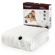 Image of Electric Heated Under Blanket Comfort Control Fast Heat Up Cosy Warm Washable