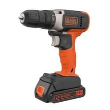 Image of Black & Decker BCD001BAST 18V Lithium-Ion Drilldriver 600RPM With 2 Batteries