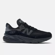 Image of New Balance Made in USA 990v6 BLACK Trainers All Sizes Limited Stock
