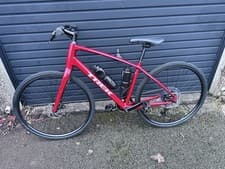 Image of Trek FX 2 Stepover 2026 Hybrid Bike - Fury Red - Shop condition