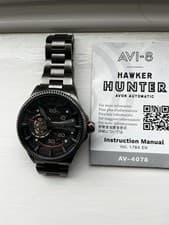 Image of AVI-8 Hawker Hunter Avon Automatic Black Arrrows