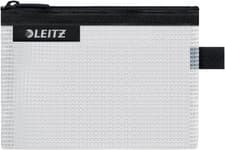 Image of Leitz Wow Travel Pouch, Water Resistant, Translucent, Ideal for Visible Storage