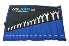 Image of Metric Spanner Wrench Set 14pc Combination Spanner set US PRO 6-26mm Tools 2277