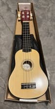 Image of Martin Smith UK-212-A Soprano Ukulele with Gig Bag Red Natural
