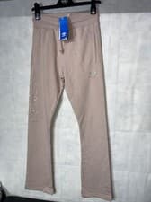 Image of Ladies Adidas 2000 Luxe Open Hem Track Pants in Ash Pearl. New Tagged Size 6