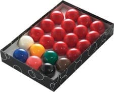 Image of 36.99 NEW 2 1/16 FULL SNOOKER BALL SET boxed powerglide quality