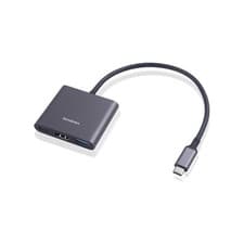 Image of Sandstrom 3-in-1 USB-C Hub Adapter 4K HDMI USB 3.0 Type-C for MacBook Samsung