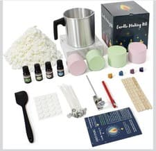 Image of Candle Making Set, Candle Beginners DIY Starter Set to 3 Large Scented Candle