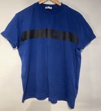 Image of REPLAY Blue T shirt size small NEW WITH TAGS