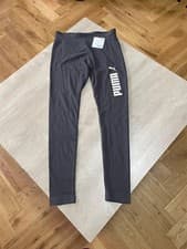 Image of 🔥🔥🔥NWT Puma ESS Small Logo Leggings - Dark Grey - Size S