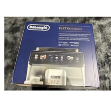 Image of DeLonghi Eletta Explore Bean to Cup Coffee Machine Black Titanium BNIB New