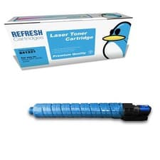 Image of Refresh Cartridges Cyan 841221/841197 Toner Compatible With Ricoh Printers