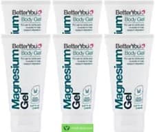 Image of BetterYou Magnesium Gel 150ml Magnesium chloride Ease Joints and Muscles 6 Pack